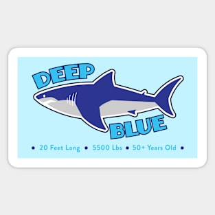 Deep Blue - Shark Sticker